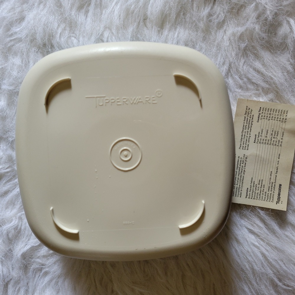 Vintage Tupperware 3 Piece Microwave Steamer Set 888-12 - M‎ - Picture 5 of 12
